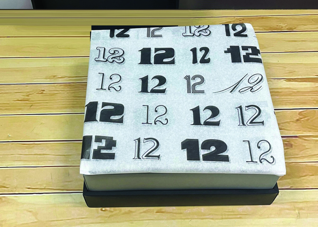12 NYC Tissue Paper